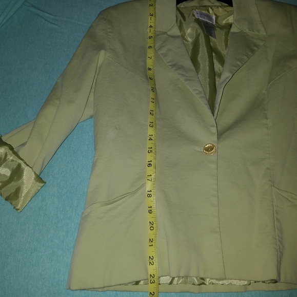 Light Green Blazer - Picture 7 of 10